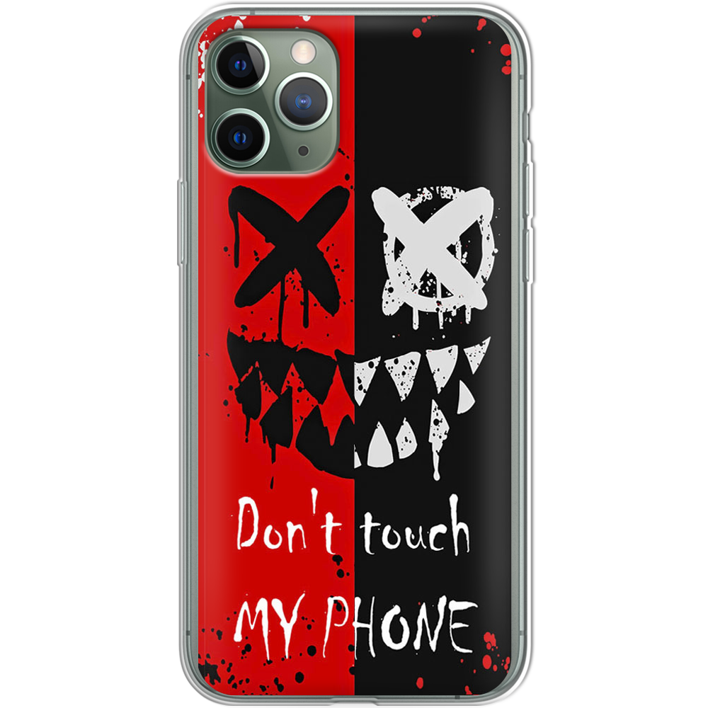 Чехол BoxFace iPhone 11 Pro Bad Smile Прозрачный силикон (38189-up2468-38189)