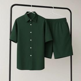 Костюм чоловічий літній Las Vegas повсякденний S Зелений (Q0058/1/1) - фото 1