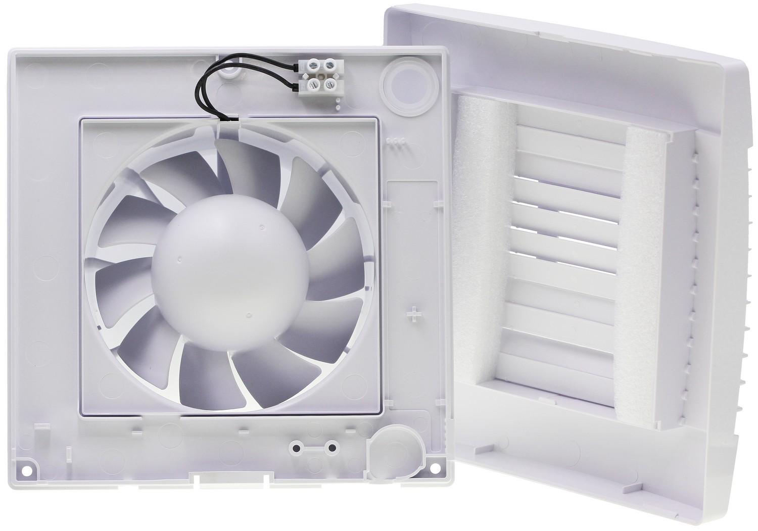 Вентилятор вытяжной бытовой AirRoxy pRestige 120 ZG автоматические жалюзи (VT869) - фото 2 Вентилятор вытяжной бытовой AirRoxy pRestige 120 ZG автоматические жалюзи (VT869) - фото 2