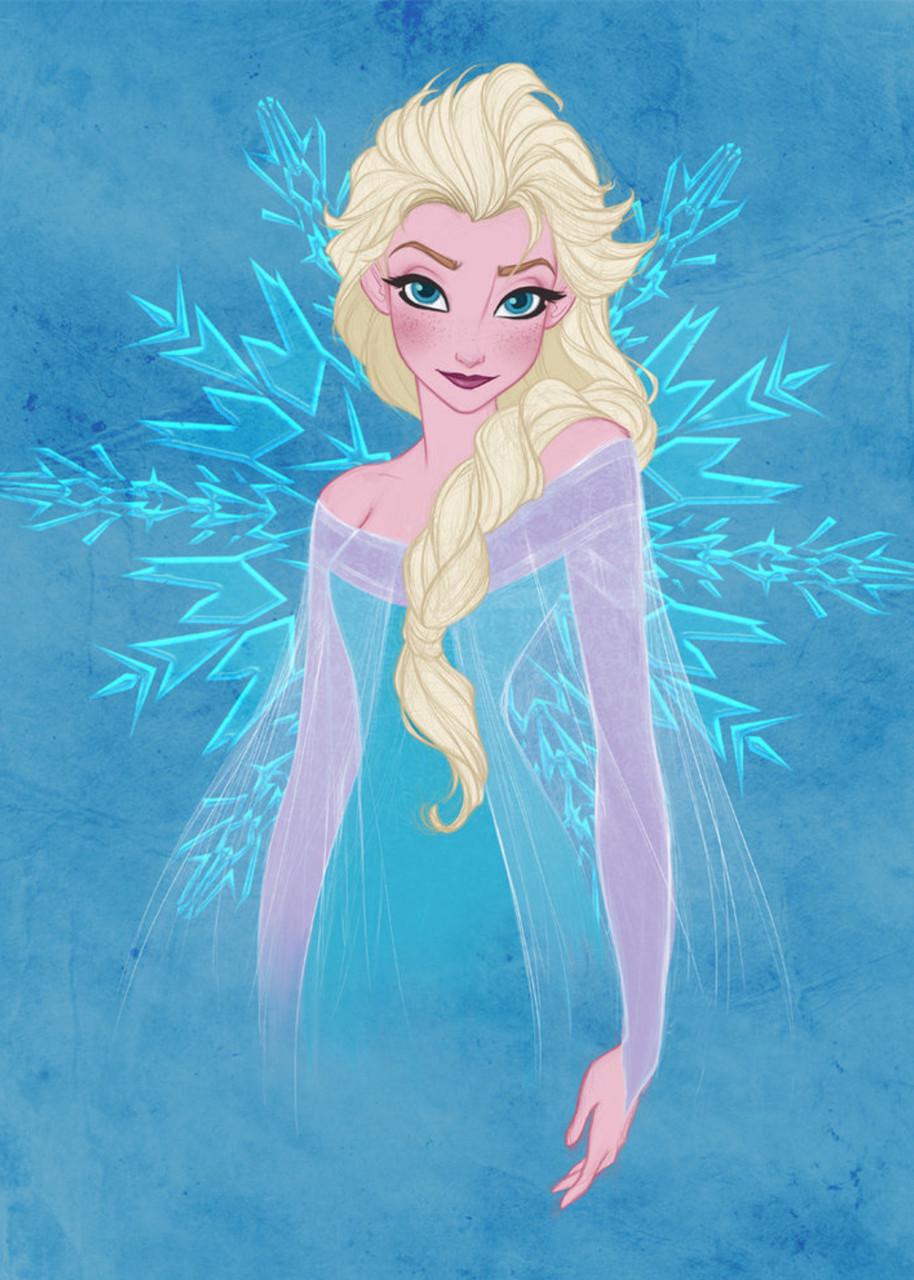 Картина GeekLand Frozen Эльза