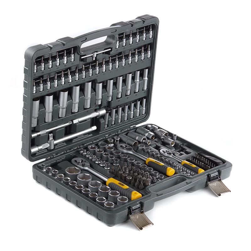 Набор насадок Сила 72Т CrV 1/4 3/8 1/2 171 шт. (252171)