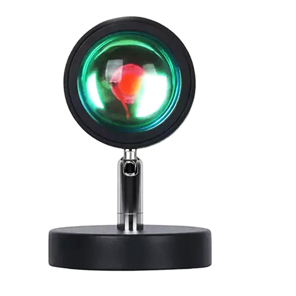 Проекционный светильник радужный закат USB Sunset Lamp 13 см (120.611)