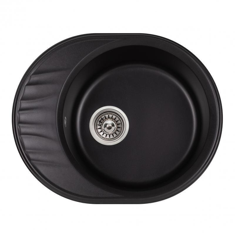 Кухонна мийка Q-tap CS 6151 Black (QT6151BLA404)