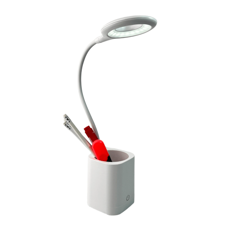 Настільна лампа бездротова NN WS-8002S з підстаканником 1800 mAh White (WS-8002S) - фото 3