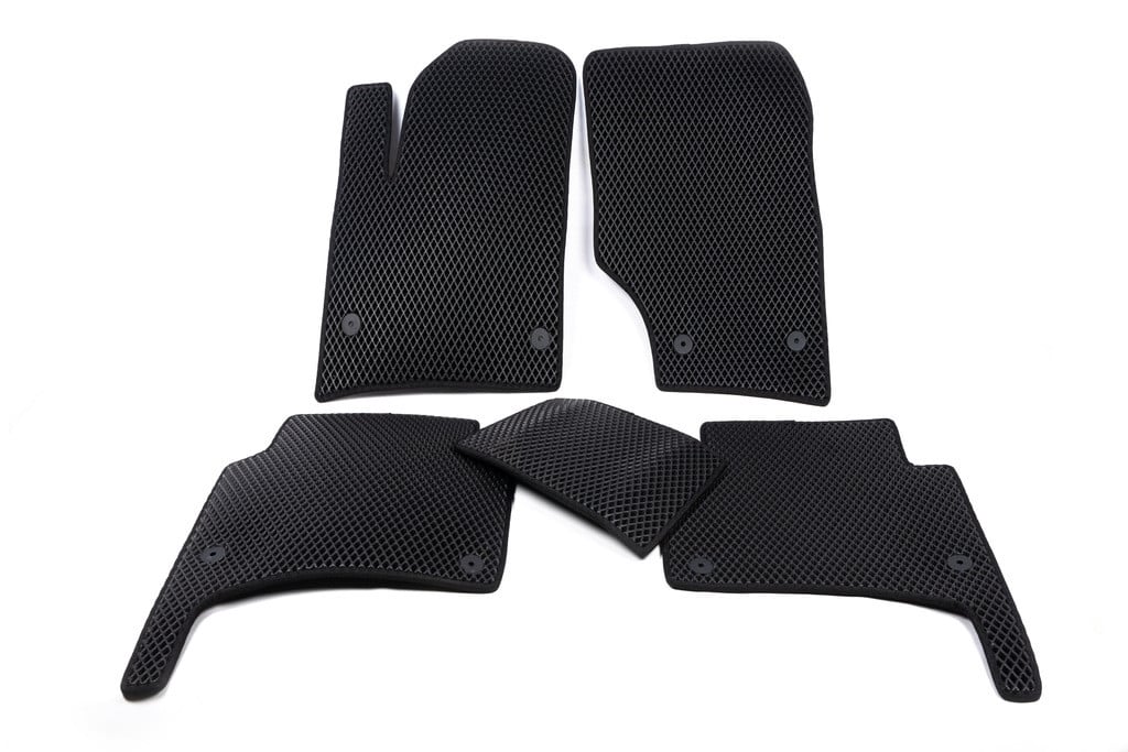 Автоковрики Digital Designs Volkswagen Touareg 7LA/7L6/7L7 2002-2010 5 шт. Черный (1398459986)