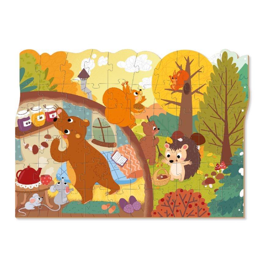 Пазли Прибирання в лісі DoDo 300413 60 елементів (2990365409)