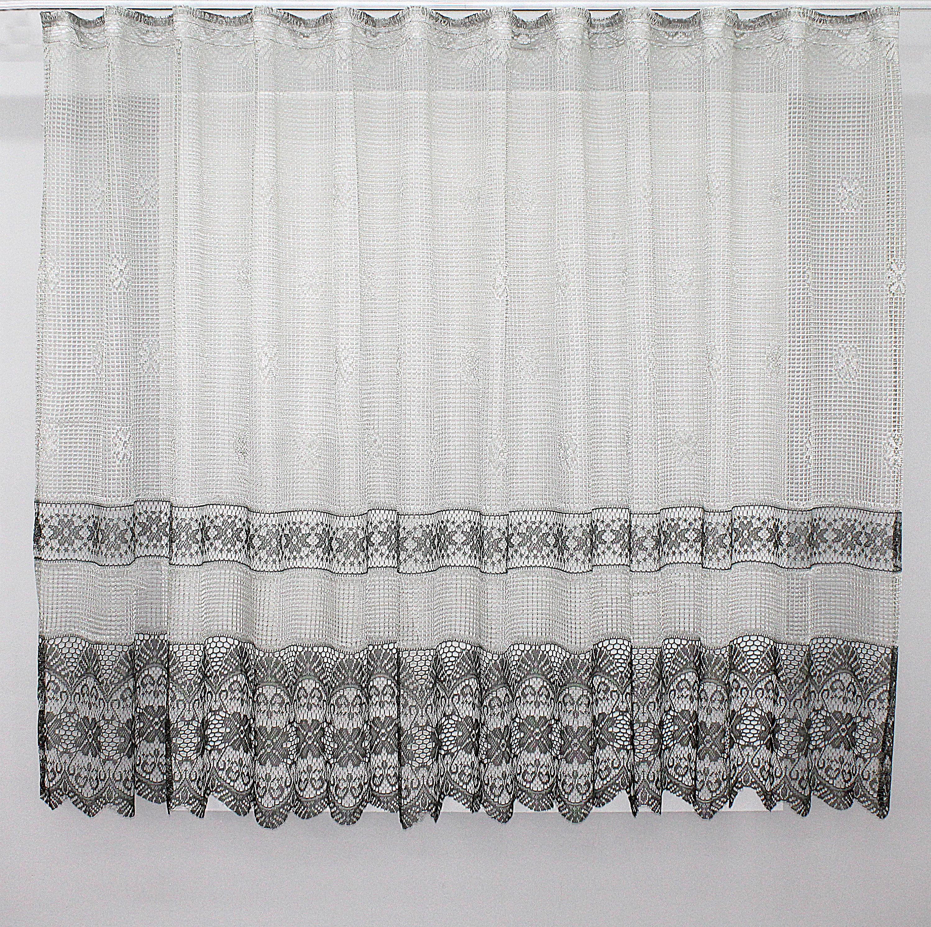 Тюль VR-Textil 1232т Juli Сетка 300х150 см Серый (40-090)