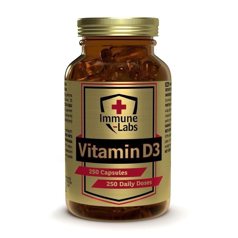 Вітамін D3 2000 МО Immune Labs Vitamin D3 250 капс.