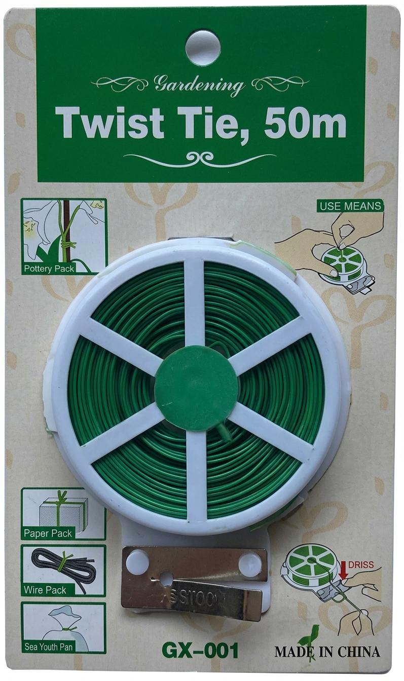Подвязочная проволока Twist Tie 50 м (2621223753)