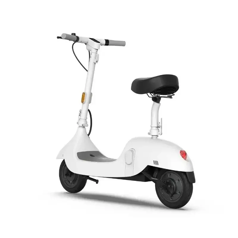 Электросамокат с сидением OKAI Ceetle PRO EA10C 10" 350 900 W 25Km/h 10,4Ah 55km 20% NFC App 29 кг White - фото 4 Электросамокат с сидением OKAI Ceetle PRO EA10C 10" 350 900 W 25Km/h 10,4Ah 55km 20% NFC App 29 кг White - фото 4