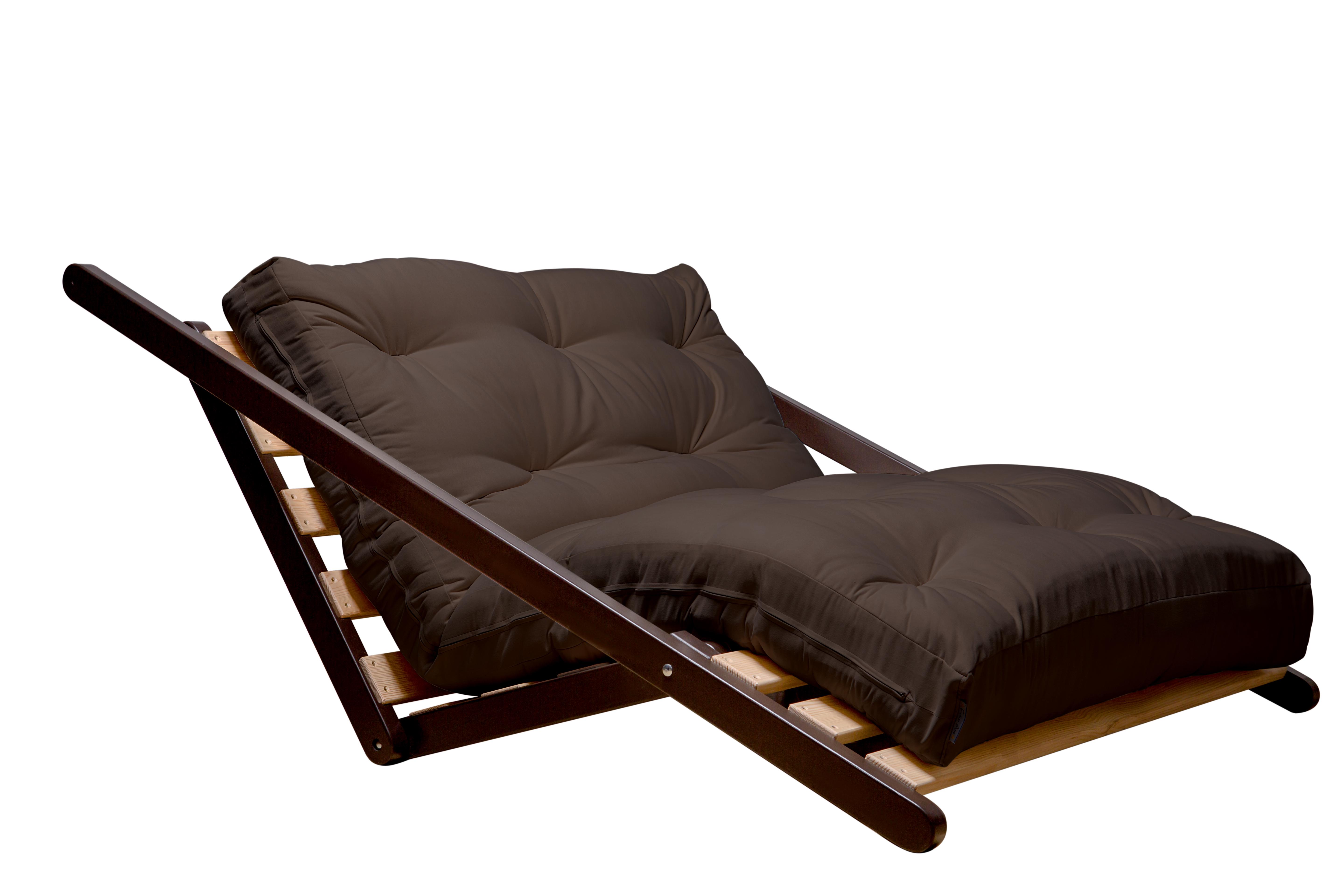 Футон-реклайнер Futon Art S 100х200 каркас/матрац Коричневий/Коричневий - фото 1