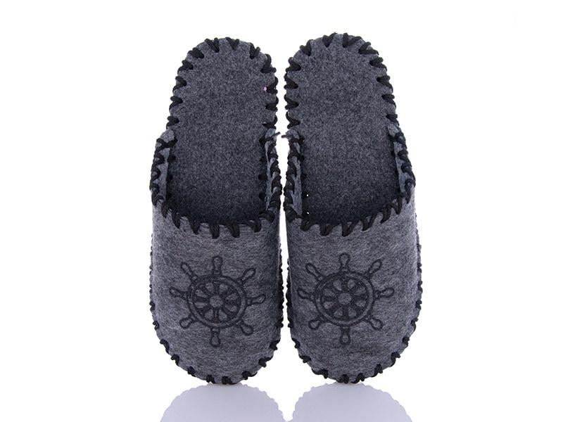 Тапочки фетровые мужские VENDS 329 р. 40-41 Серый