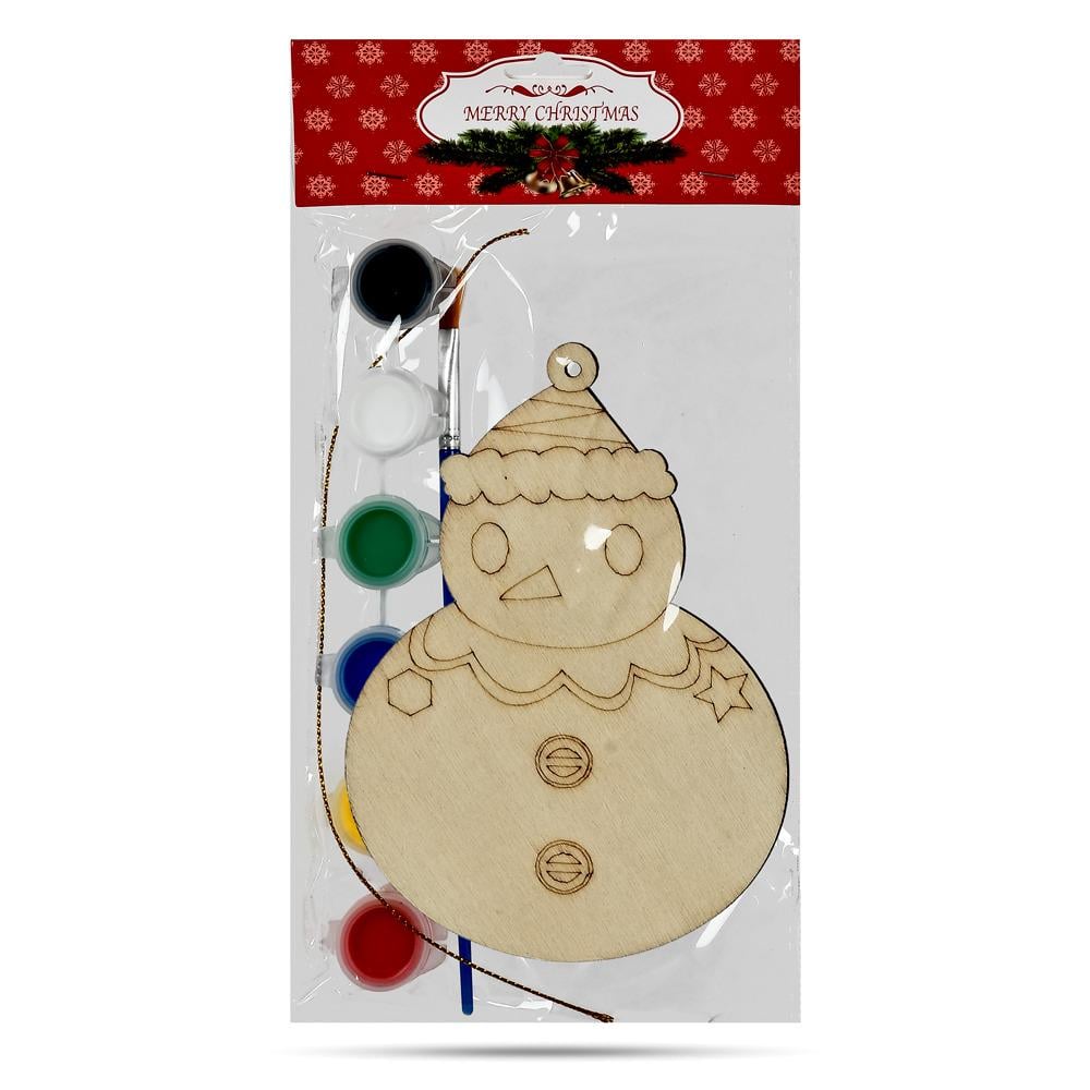 Фигурка-подвеска новогодняя HOME R96414 Art с красками 10х13 см Фигурка-подвеска новогодняя HOME R96414 Art с красками 10х13 см