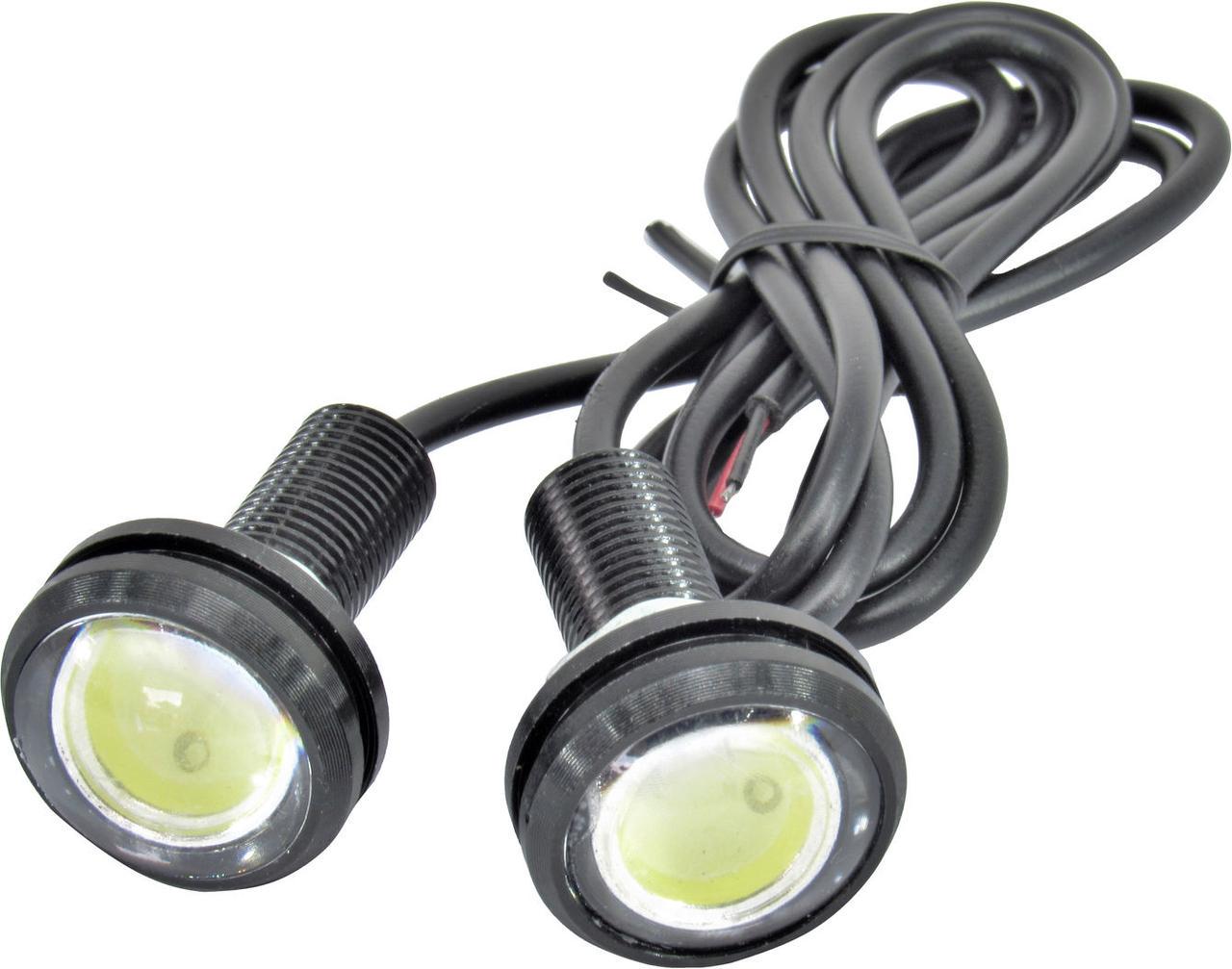 Фара дневного света CYCLONE DRL 12V COB 1 диод Белый (DRL-102)