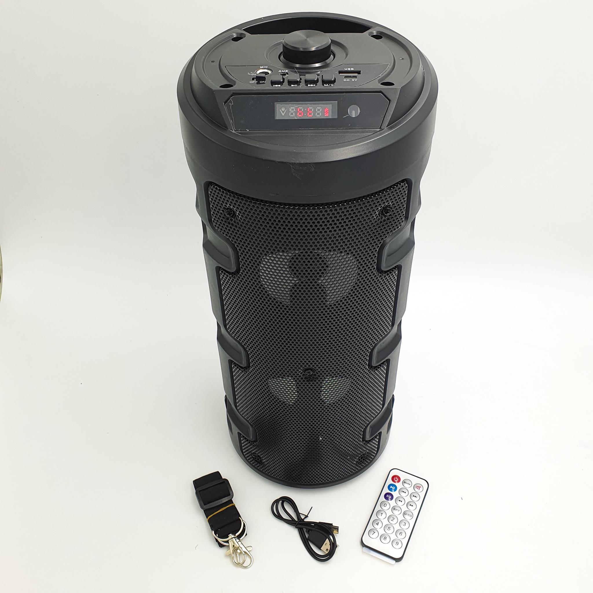 Бездротова колонка UKC ZQS-4210 USB FM 2х6Вт Bluetooth 2х4" Чорний (e10ca3ac) - фото 6