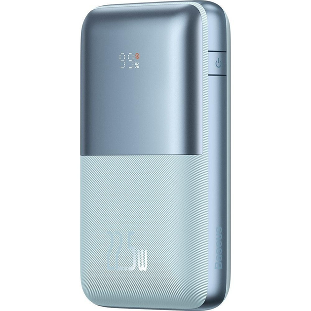 Внешний аккумулятор Baseus Bipow Pro Digital Display Fast Charge PowerBank 20000mAh 22.5W Blue