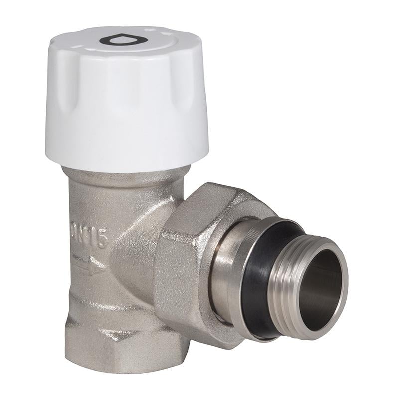 Кран радіаторний Remi кутовий під термоголовку 1/2" (25646)