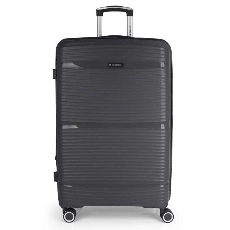 Чемодан на 4-х колесах Gabol Akane L 102 л Grey (930292)