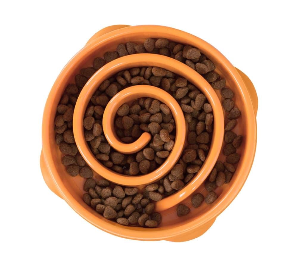 Миска-лабиринт для собак Outward Hound для замедления кормления средняя Оранжевый (oh51004)