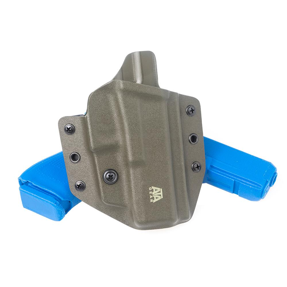 Кобура внутрипоясная ATA-Gear Hit Factor v.1 GLOCK 17/22/47 Olive Drab (HF1GL17R-OD) - фото 2 Кобура внутрипоясная ATA-Gear Hit Factor v.1 GLOCK 17/22/47 Olive Drab (HF1GL17R-OD) - фото 2