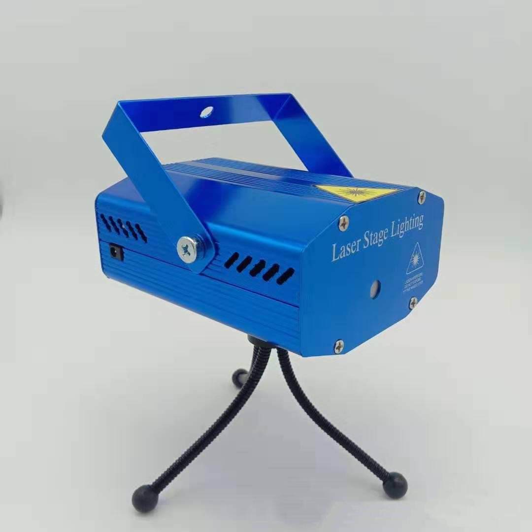 Лазерний проектор 4in1 UKC Disco Laser DL-08 зі штативом світломузики Blue - фото 5 Лазерний проектор 4in1 UKC Disco Laser DL-08 зі штативом світломузики Blue - фото 5