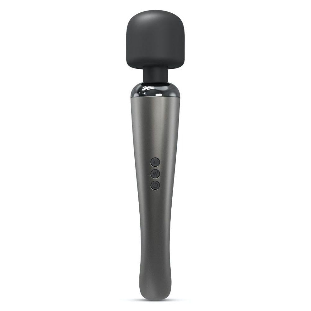 Вибромассажер Dorcel Megawand 29,5 см Серебристый (31027)
