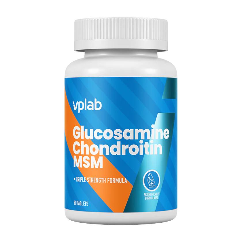 Комплекс для суставов и связок VPLab Glucosamine&Chondroitin MSM 90 капс. (11364-01)