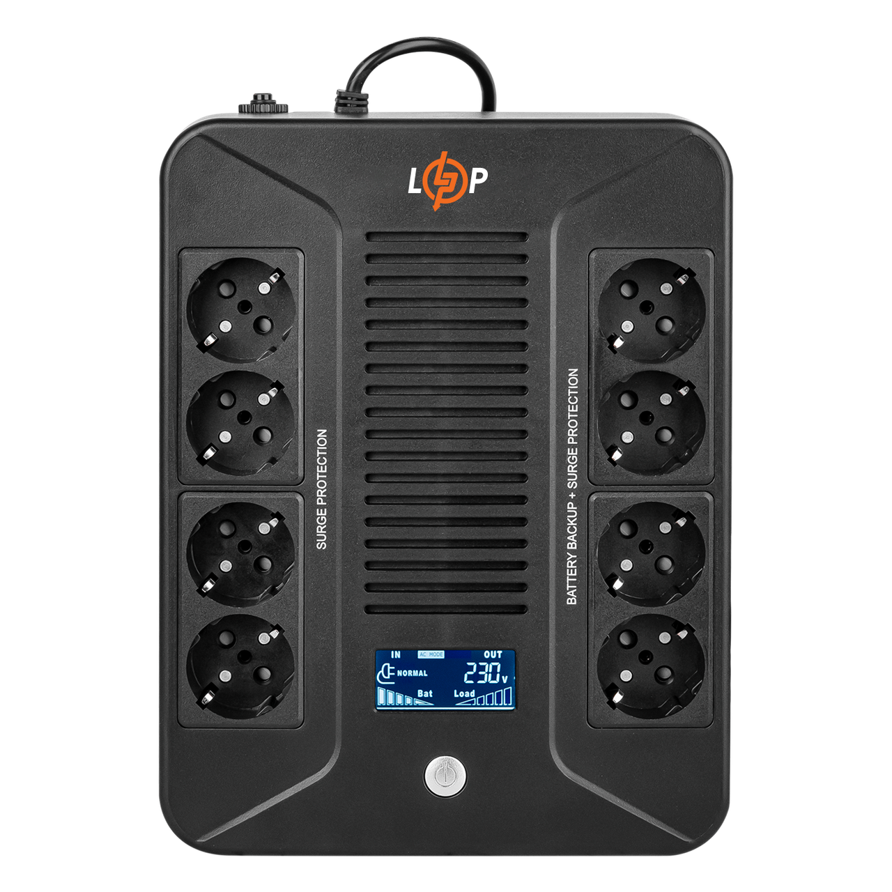 ДБЖ лінійно-інтерактивний LogicPower LP-UL800VA-8PS 480 Вт