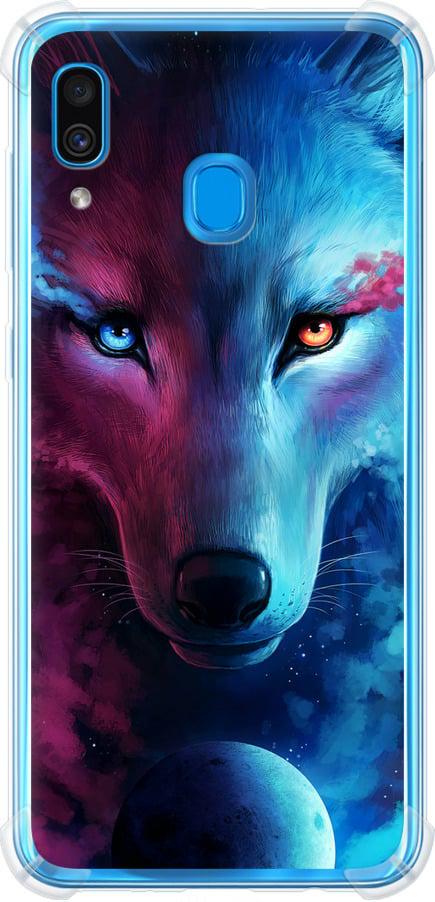 Чехол на Samsung Galaxy A30 2019 A305F Арт-волк (3999sp-1670-42517) Чехол на Samsung Galaxy A30 2019 A305F Арт-волк (3999sp-1670-42517)