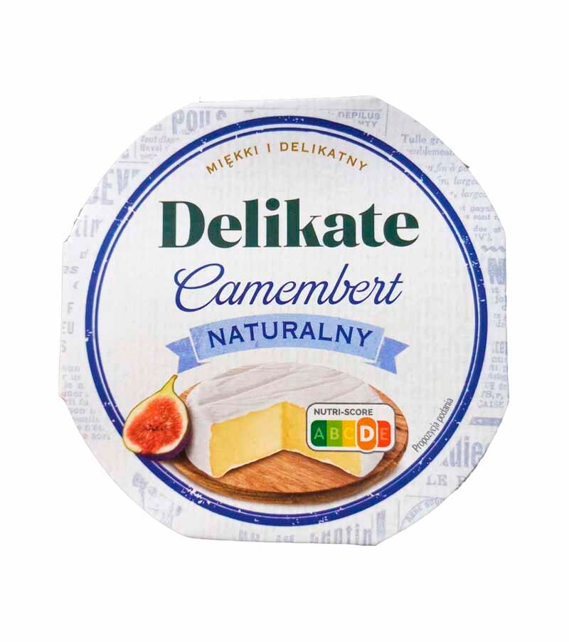 Сыр камамбер Delikate camembert naturalny 120 г (13892934)