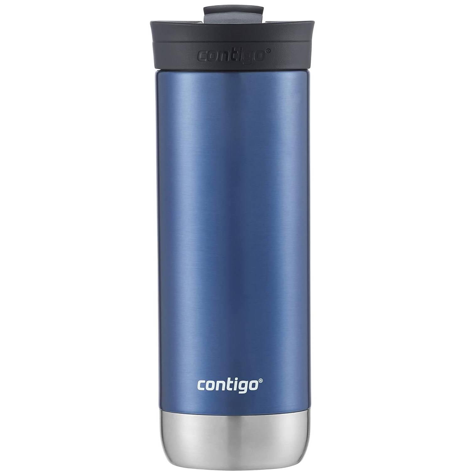 Термокружка Contigo Huron Couture Snapseal 591 мл Blue Corn (2169261) - фото 4