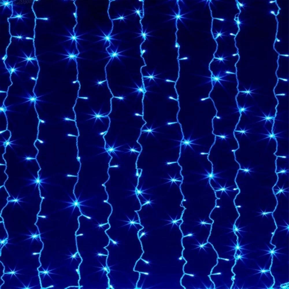 Гирлянда Штора LED 120 Синий (1-67)