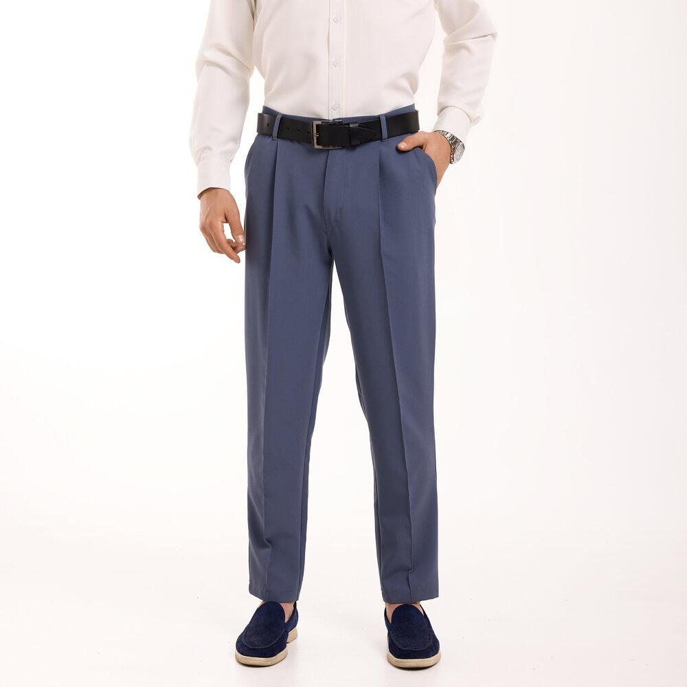 Штани чоловічі класичні Pobedov Legend прямі XXL Антрацит (25071/4) - фото 4