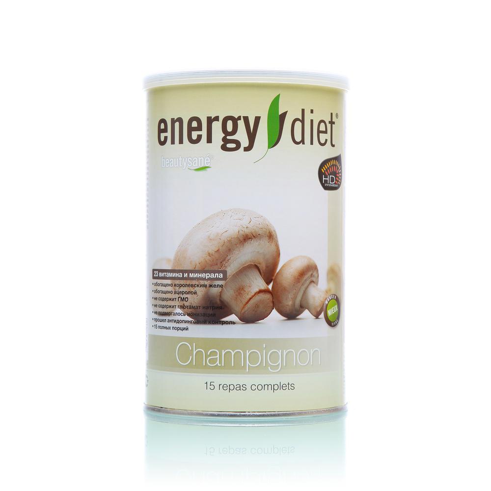 Коктейль для похудения Energy Diet HD банка Грибы 450 г