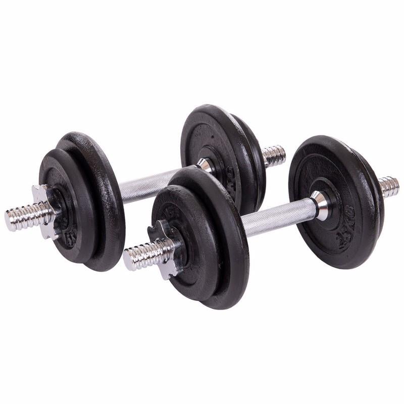 Гантели разборные стальные в кейсе TA-7230-20 10 кг Черный (56363267) - фото 2 Гантели разборные стальные в кейсе TA-7230-20 10 кг Черный (56363267) - фото 2