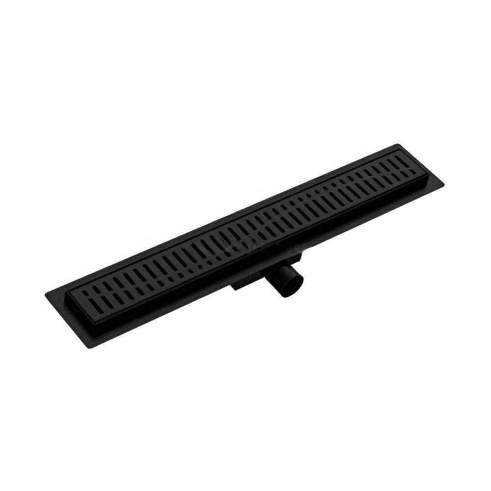 Трап для душа Gappo G87007-36 70х700 мм Нержавеющая сталь/Черный (SQ-1041317)