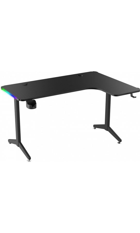 Компьютерный стол GT Racer T-1875 180x60x73 см Black (38425789)