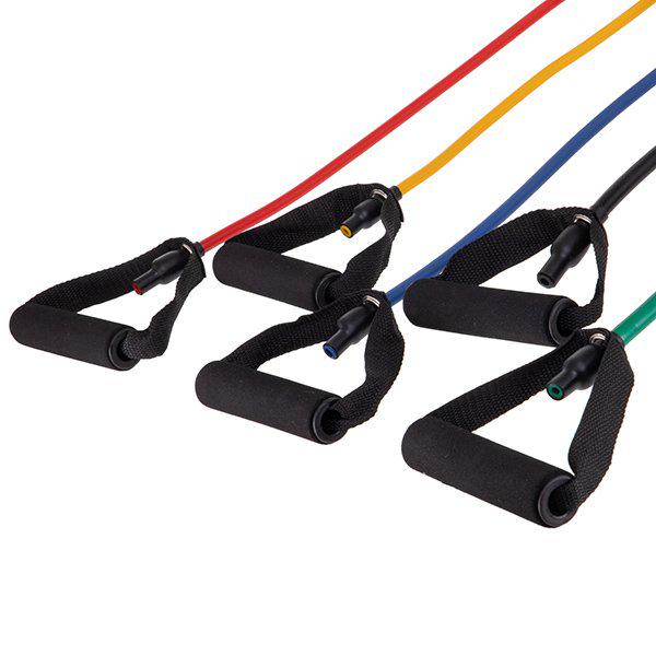 Эспандер Resistance Band ET-500 богатофункциональный для фитнеса 5 джойстиков (56363175) - фото 14