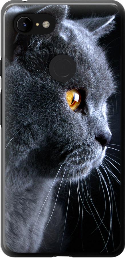 Чехол на Google Pixel 3 XL Красивый кот (3038t-1523-42517)