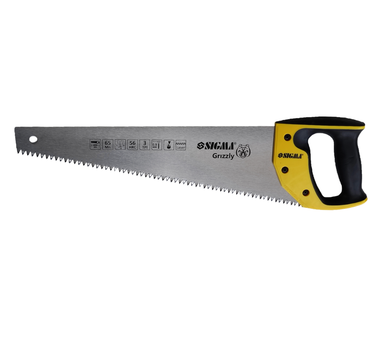 Ножовка по дереву Sigma Grizzly 3 TPI 400 мм (49913)