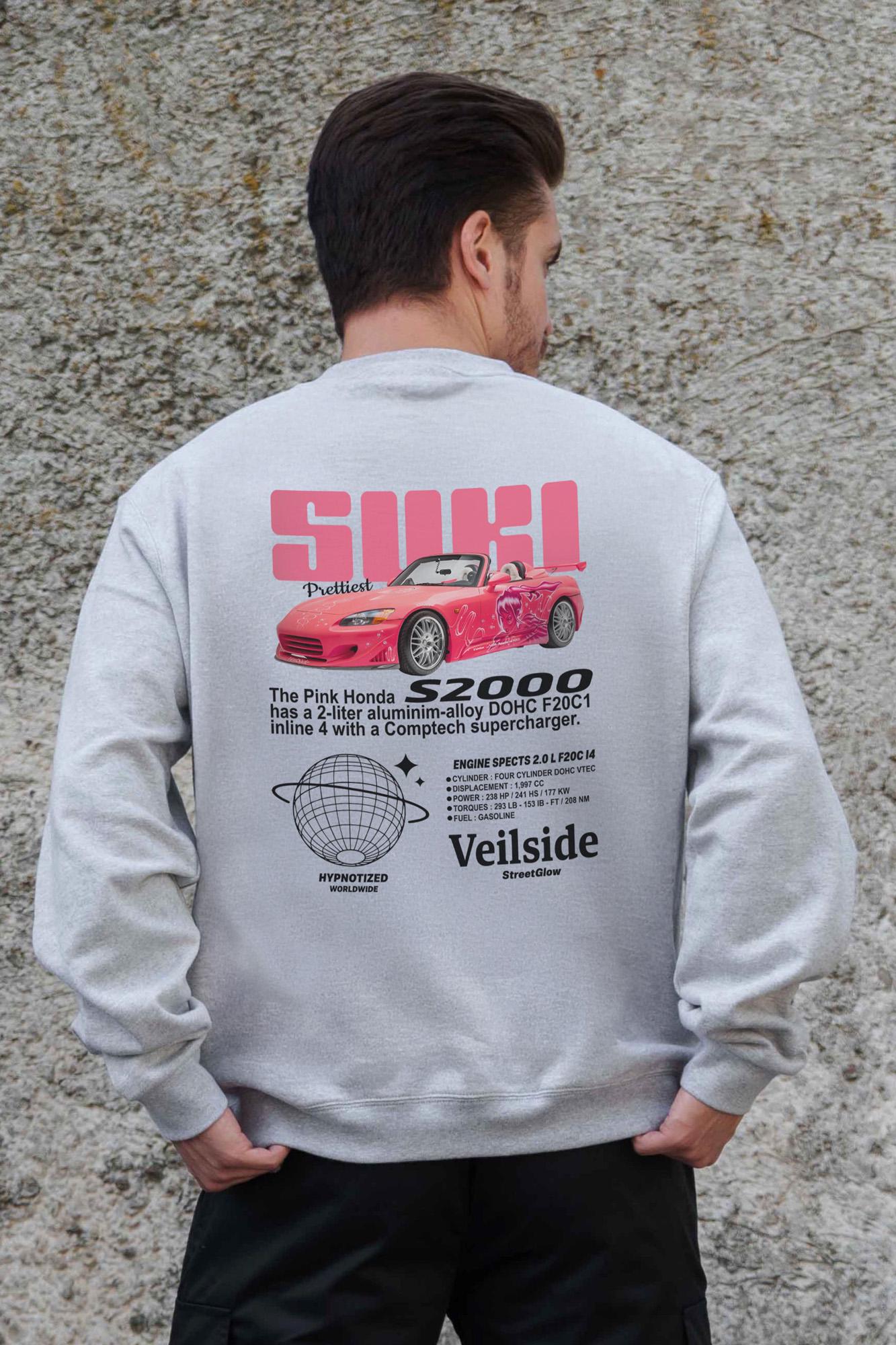 Свитшот оверсайз Suki 2XL/3XL Grey (2XL/3XL8055766)