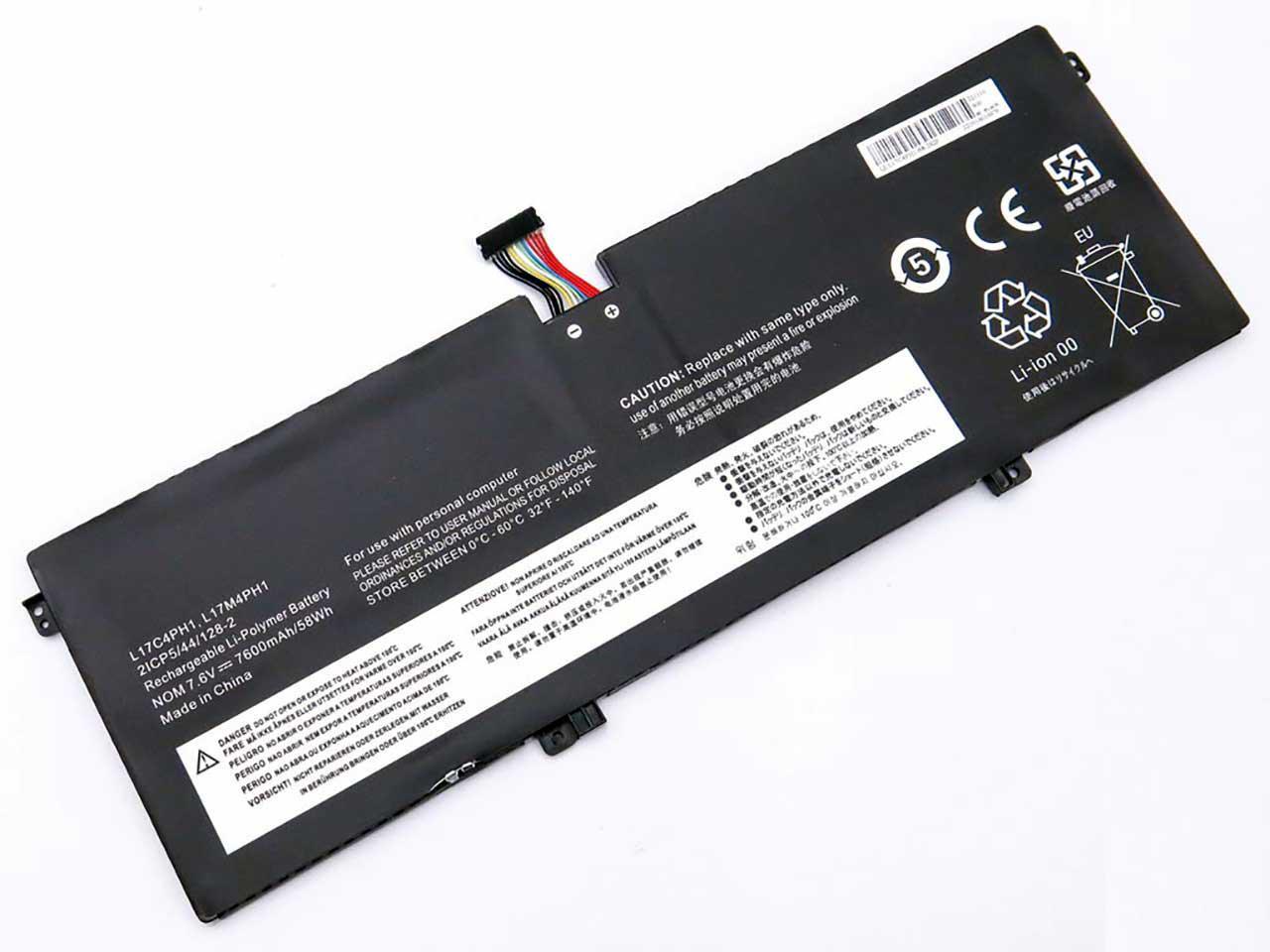 Аккумулятор для ноутбука Lenovo C930-13IKB 7600 mAh 76V 58 Wh