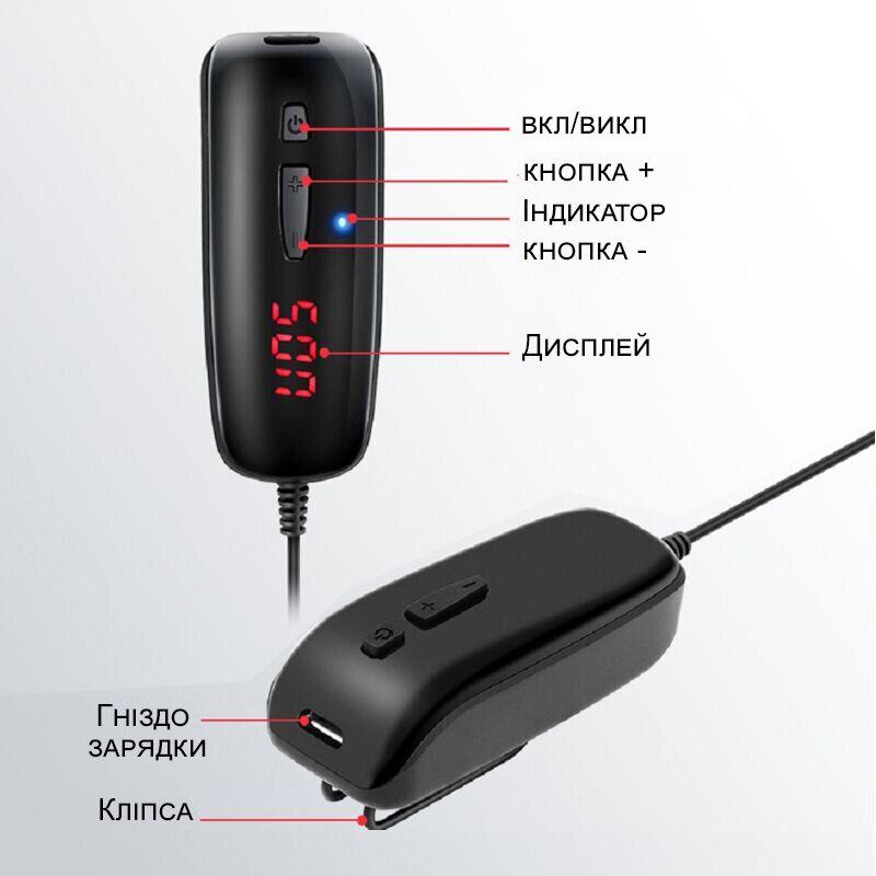 Микрофон петличный беспроводной Savetek P7-UHF для телефона/смартфона до 50 м - фото 5