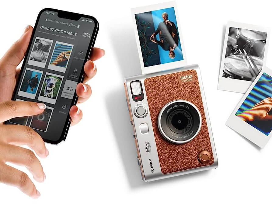 Фотоапарат Fujifilm Instax Mini EVO Brown (2148686532) - фото 8 Фотоапарат Fujifilm Instax Mini EVO Brown (2148686532) - фото 8