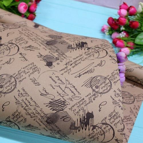 Упаковочная крафт бумага Stenson Черновик 1003БР 0,7x1 м 10 листов (10970940)