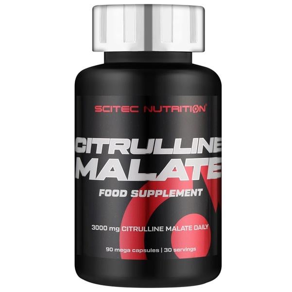 Цитрулін для спорту Scitec Nutrition Citrulline Malate 90 капсул - фото 1