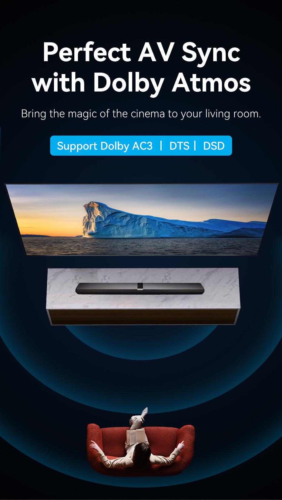 Розгалужувач Vention HDMI 1x4 4K 60Hz HDMI 2.0 HDR HDCP 2.2 Dolby Atmos алюмінієвий Синій (AKFL0-EU) - фото 9 Розгалужувач Vention HDMI 1x4 4K 60Hz HDMI 2.0 HDR HDCP 2.2 Dolby Atmos алюмінієвий Синій (AKFL0-EU) - фото 9