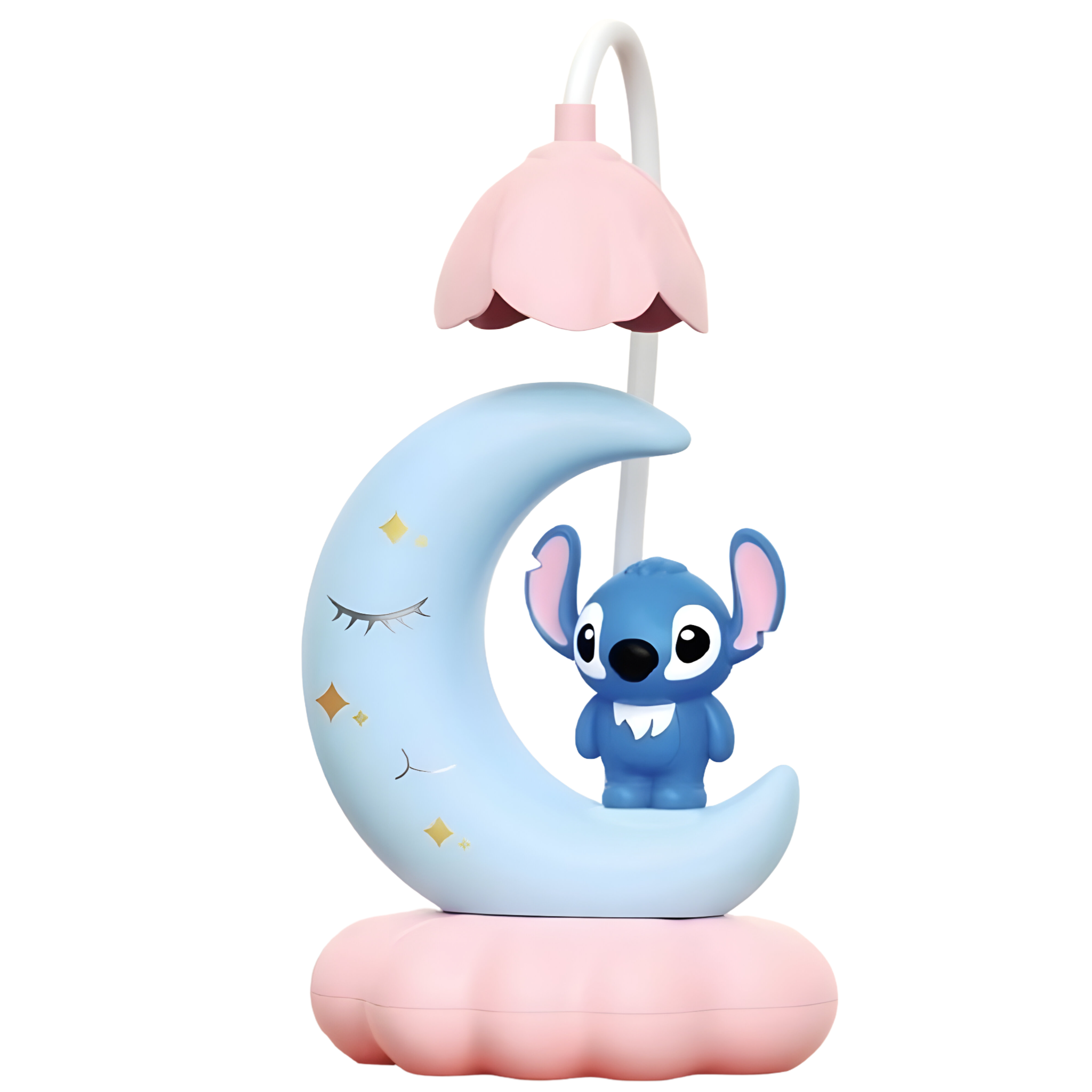 Настольная лампа Стич на луне Розовый (352B) - фото 1 Настольная лампа Стич на луне Розовый (352B) - фото 1