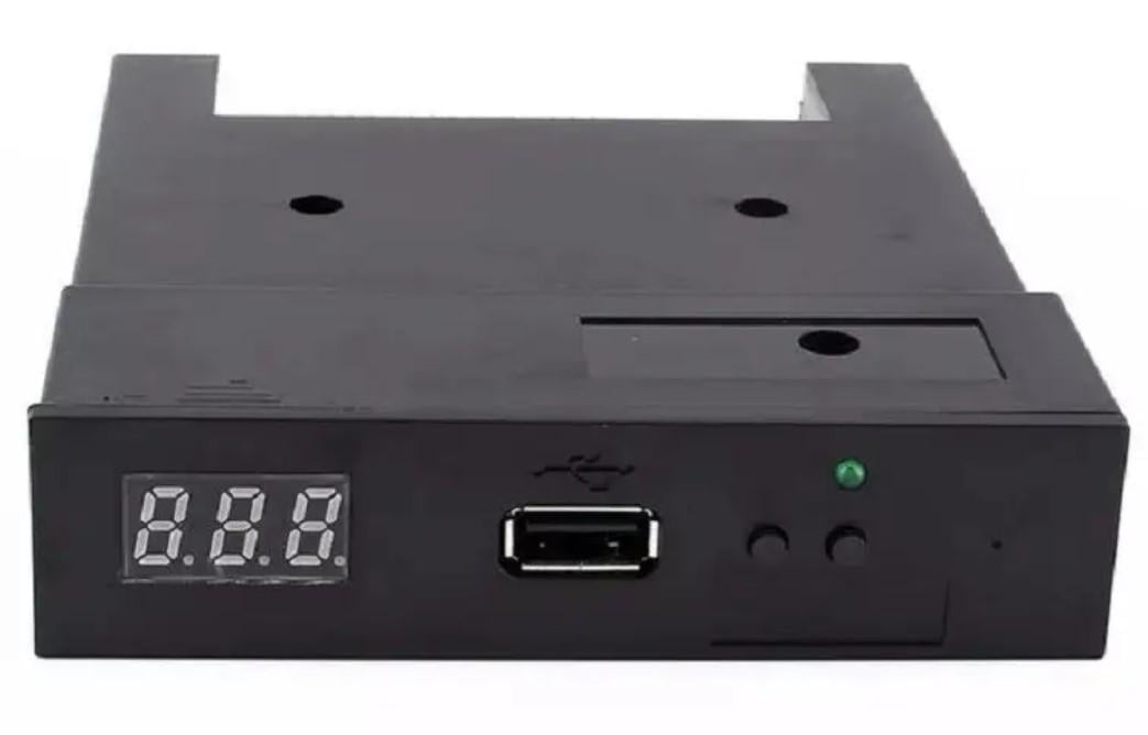 Емулятор дисковода флоппі SFR1M44-U100K FDD на USB 100 образів Black (284971)