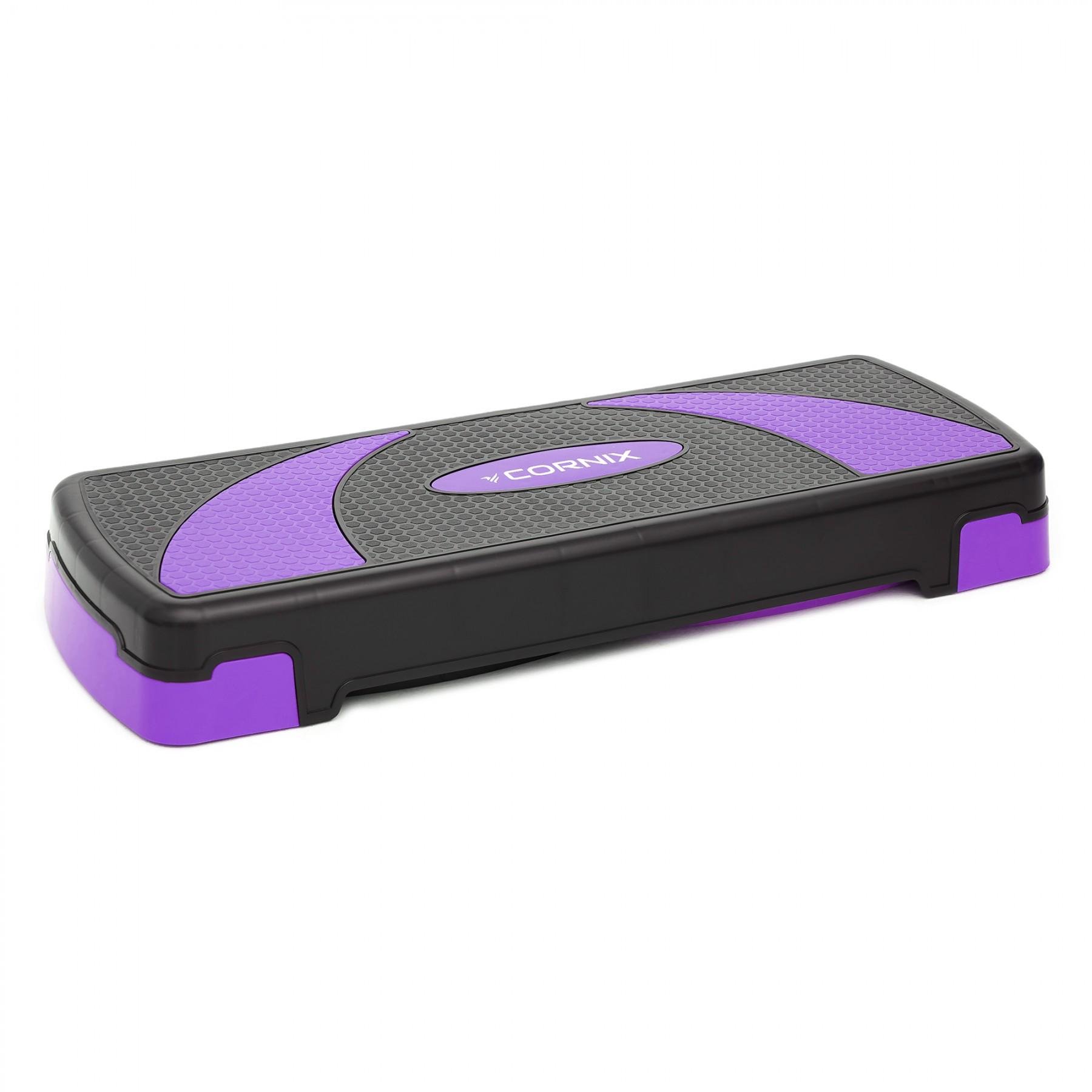 Степ-платформа Cornix XR-0183 78х29х10-20 см Black/Purple (39177)